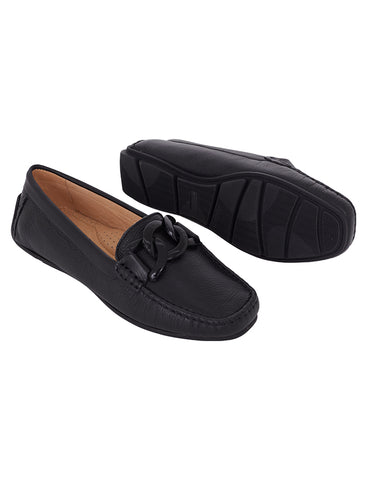 Mocassim Giulia Preto
