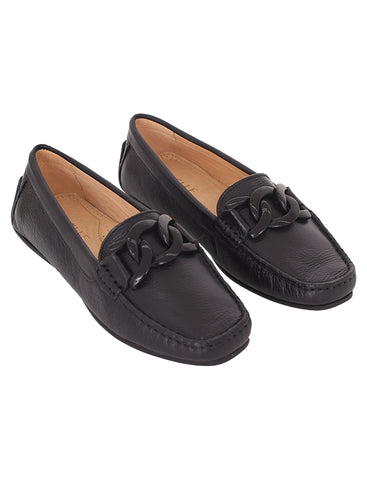 Mocassim Giulia Preto