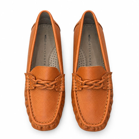Mocassim Silvia Couro Sella