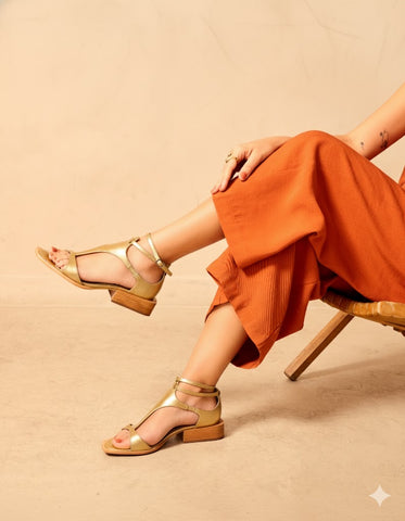 Sandália Helena BX Gold