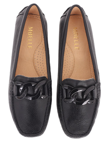 Mocassim Giulia Preto