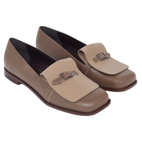 Mocassim Margot Kakhi / Capuccino