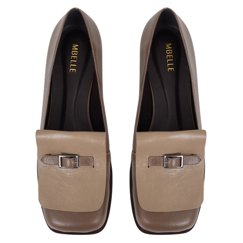 Mocassim Margot Kakhi / Capuccino