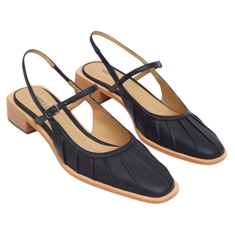 Slingback Audrey Preto