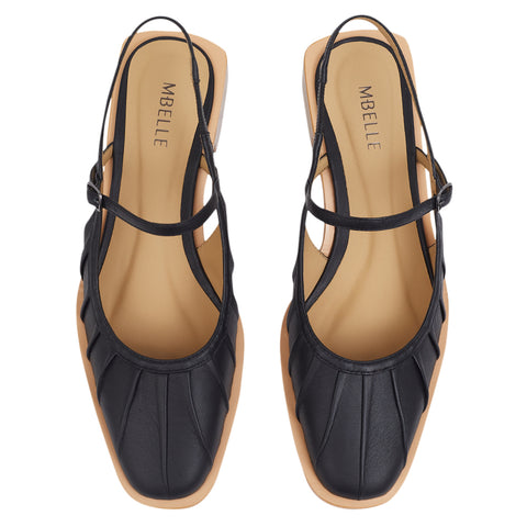 Slingback Audrey Preto
