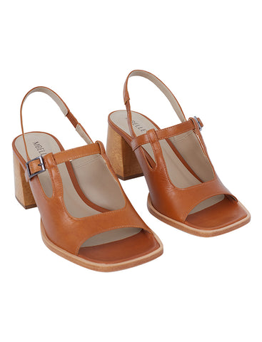 Sandalia Emily Caramelo
