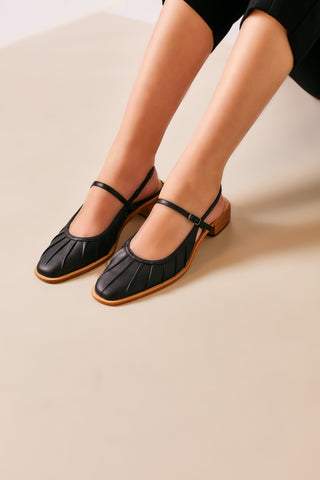 Slingback Audrey Preto