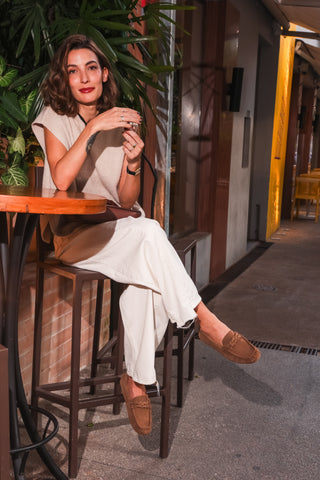 Mocassim Silvia Caramelo