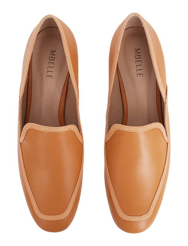 Loafer Aria Camelo/Beige